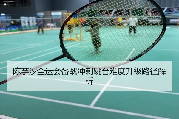陈芋汐全运会备战冲刺跳台难度升级路径解析